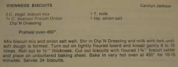 biscuit recipes from the collection