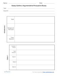 essay outline udl strategies goalbook toolkit argumentative persuasive essay outline