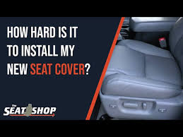 Install Your New Seat Cover