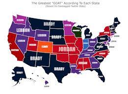 Michigan 19 Other States Think Tom Brady Is The G O A T Of All Sports  gambar png