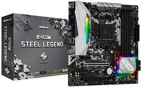 Asrock b450 steel legend motherboard. Asrock B450m Steel Legend Am4 M Atx Hdmi Dp Ddr4 Retail Amazon De Computer Zubehor