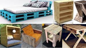 wooden pallet furniture and decor ideas