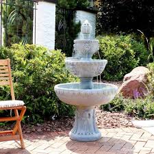 Lion Head Outdoor Water Fountain