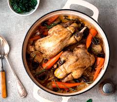 pot roast pheasant with riesling wine