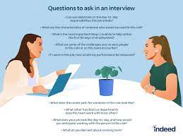 36 questions to ask in a job interview