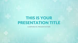 Hospital Medical Free Powerpoint Template Keynote Theme