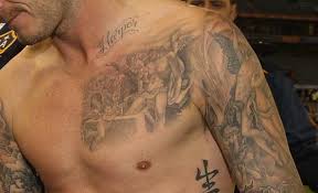 Superstar former footballer david beckham has long been a champion to tattoo enthusiasts worldwide. Die Tattoos Von David Beckham Und Ihre Bedeutung Beckhams Irre