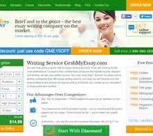 Grabmyessay Com Review Ratings Customers Testimonials Promo Codes