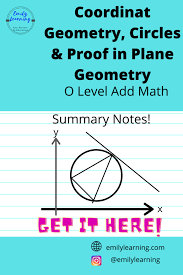 Plane Geometry O Level Add Math