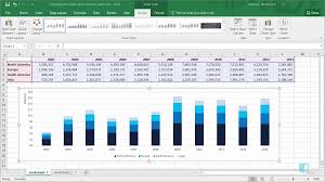 Changing The Chart Color Scheme Online Excel Training