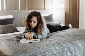 Teenager Girl Reading Book