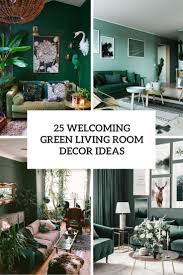 green living room decor ideas