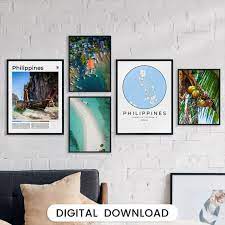 Wall Art Philippines Map