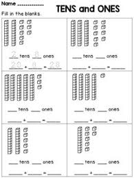 Grade 1 base ten blocks worksheets. 14 Tens And Units Worksheets Grade 2