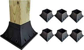 Great savings & free delivery / collection on many items. Deck Railing Post Support 4x4 Post 3 5x3 5 Actual Size 6 Pack Amazon Com