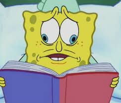 With tom kenny, rodger bumpass, bill fagerbakke, clancy brown. Spongebob Reading Two Pages At Once Know Your Meme
