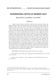 pdf superheroes myths of modern age pdf superheroes myths of modern age