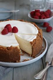 rustic cheesecake with sour cream