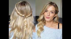 2 Coiffures Simple & Rapide |Cheveux mi-long |AngeliaHair - YouTube