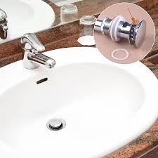 2 Pack New Sink Waste Basin Plug Ring