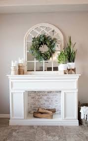 How To Build A Faux Fireplace With