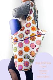 yoga mat bag sewing pattern 2 designs