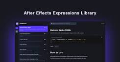 Adobe After Effects Expressions Library - Searchable, Fast, Easy