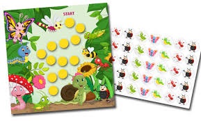 Reward Chart With Stickers Tiny Insects Select Potty