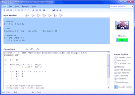 boolean logic minimizer software