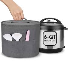 This is also a good tool for fixing deeper scratches. Waterproof Pressure Cooker Cover Eeekit Waterproof Pressure Cooker Dust Cover Compatible With 6 Quart Instant Pot With Pockets And Top Handle Grey Walmart Com Walmart Com