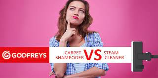 carpet shooer vs steam cleaner
