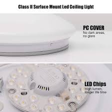 10 Inch Led Ceiling Light Fixture 4000k Cool White Lighting 100w Equivalent 1200 Lm Mushroom Shape 12w Flush Mount Led Ceiling Lights For Home