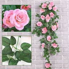 Artificial Rose Vines Flower Wall