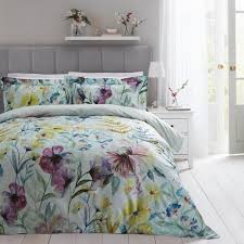 Cotton Reversible Duvet Cover And