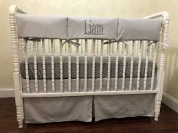 Baby Boy Crib Bedding Liam Gray Baby