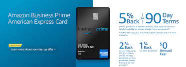 If you spend a lot of money on amazon, and are already an amazon prime member, it is a decent card with 5% cashback. Amazon Business Card Amazon Com