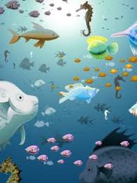 animated aquarium fish wallpaper in