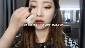 red velvet psycho makeup you