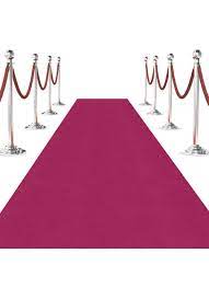 pink carpet aisle runner ceremonial