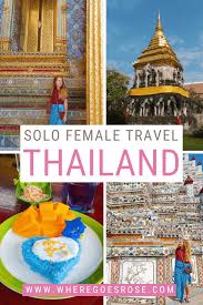 solo travel in thailand what you need
