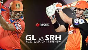 Image result for SRH vs GL photos