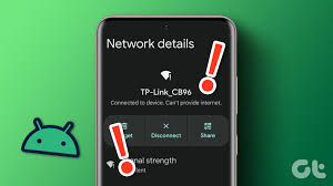 fix wi fi connected but no internet