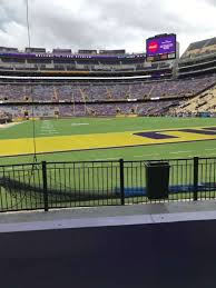 Tiger Stadium Section 207 Home Of Lsu Tigers