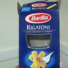 barilla rigatoni pasta and nutrition facts