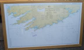 Framed Nautical Chart For Sale In Douglas Cork From Phobyrne