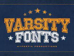 65 best varsity fonts free premium