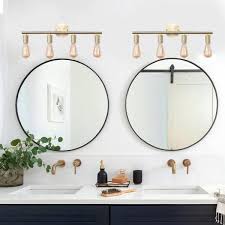 Gold Metal Wall Sconce Vanity Light