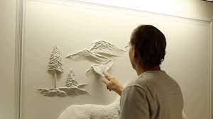 Beautiful Wall Sculptures Drywall Art