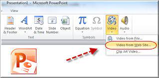 How To Embed A Youtube Video Into A Powerpoint 2010 All In One Photos gambar png
