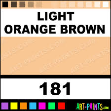Light Orange Brown Premium Spray Paints 181 Light Orange